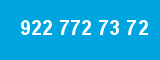 922 772 73 72 922 772 73 72
